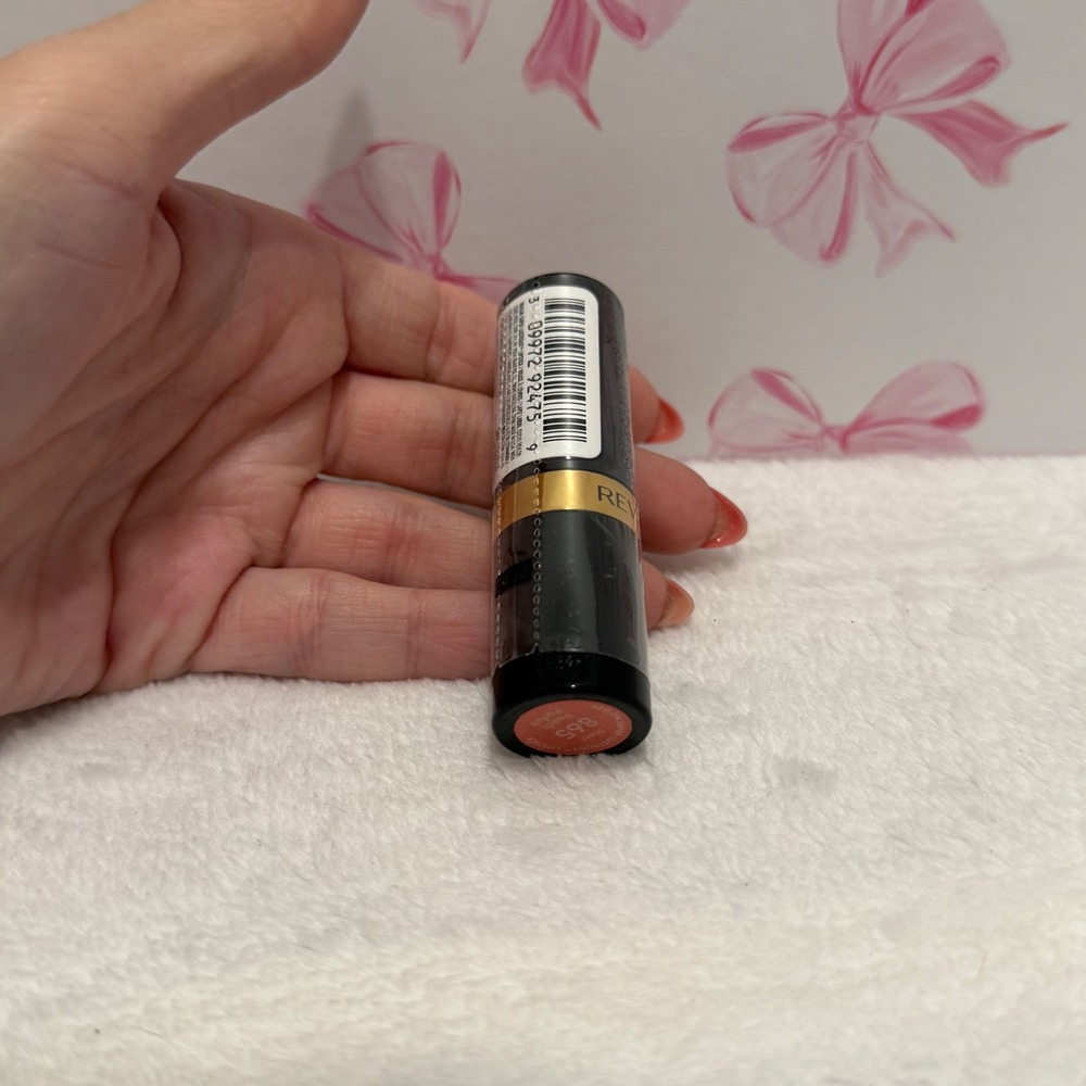 Revlon Super Lustrous Lipstick‎ 865 Peach Petal Peachy Pink Cream Finish